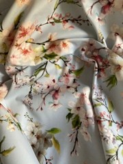 Authentic TOP Italian designer luxury fabric, made in Italy .Pure Cotton
