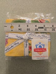 The Fat Quarter Shop – Yellow Background Floral – New, In Package