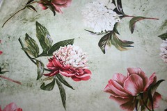 PEONY BLUSH FLORAL- 100% COTTON FABRIC
