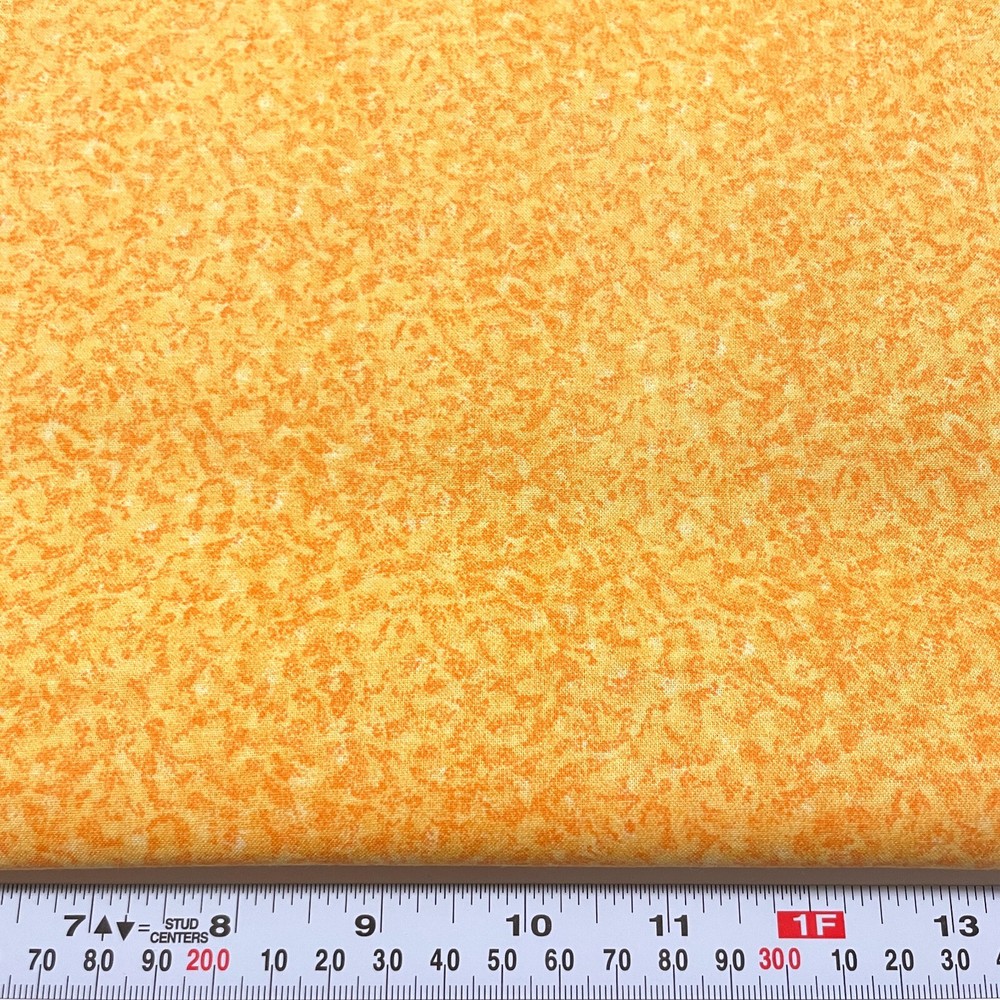 Vintage Golden Yellow Blender Unbranded Cotton Fabric by the HALF YARD