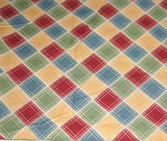 Thimbleberries for RJR Fashion Fabrics ‘Daisy Days’ Grid/Plaid Pattern 5/6 yds