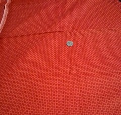 Dark Red And Black Design Cotton Fabric 45″ X 36″