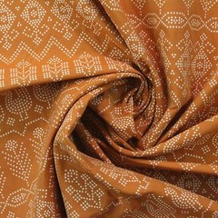 WAVERLY MARSALA DOVE ORANGE CHICKEN TRIBAL UPHOLSTERY DRAPERY FABRIC BTY 55″W