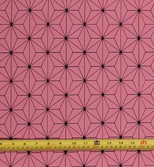 NEZUKO YUBATA PATTERN DEMON SLAYER ANIME 1 YARD FABRIC ( 36″ X 58″ ) BRAND NEW