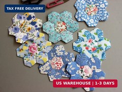 Charm Packs for Quilting 5 Inch Clearance, Quilting Cotton Fabric Squares Precut