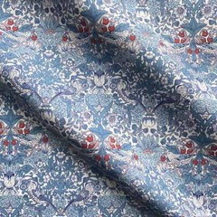 William Morris Strawberry Thief Painted Cotton Fabric for Sewing DIY BTHY 57″