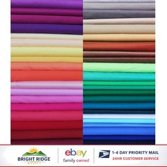 Craft Quality 10×10 Cotton Fabric Squares in Assorted Colors and Patterns