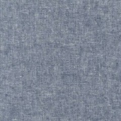 Robert Kaufman Essex Yarn Dye Fabric- Indigo Linen/ Cotton Blend- Machine Wash