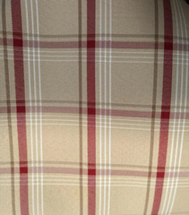 Beige Tan GTI Plaid Car Upholstery Fabric – VW Golf MK7- 3mm Foam – 59″ – 150cm