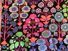 Kaffe Fassett SPRAYS BLACK GP107 fat quarter original issue 5 available