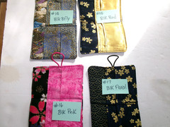 Tea Wallet, Tea Bag Wallet, Small Item Wallet or Holder, 4 Pocket, Handmade
