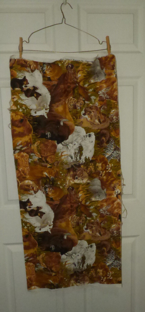 Vintage Woodland Upholstery Weight fabric by House ‘n Home approx 19″ x 45″