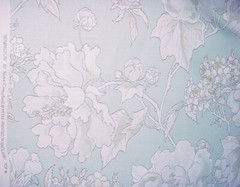 2-5/8Y Nina Campbell NCF4093 Benington Flowering Branch Print Upholstery Fabric