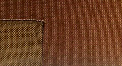 RICHLOOM PECAN BRANDY RED BROWN CHENILLE HEAVY MULITUSE FABRIC BY THE YARD 54″W