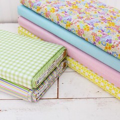 Threadart Premium Cotton Quilting Fabric Prints in 72 Patterns – 10 Yard Cuts