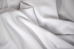 White Poplin Fabric Polyester Solid 120” YD Table Covers Decoration Apparel