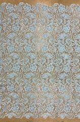 Maggie LIGHT BLUE Guipure Venice Heavy Lace Fabric by the Yard – 10019