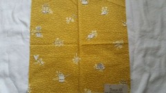 Beacon Hill 17″x17″ fabric piece Germany CATRIA Goldenrod Beehive Garden tools