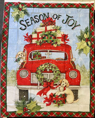 CHRISTMAS SEASON OF JOY TRUCK #CP6913 PANEL- 36″ X 44