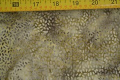 By 1/2 Yd, Green on Green Batik, Indonesia, Hoffman/G-2199 Hand-Painted, B513