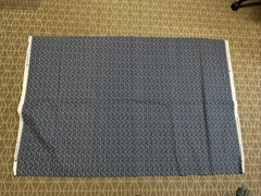 Blue Dot 1 Yard Fabric Remnant 54” X 36” Designer Material Heavy Duty