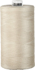 Cream 100% Cotton Thread for Sewing, Quilting, and Crafting – 50-Weight – 1200 Y