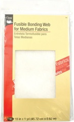 261 Fusible Bonding Web, Medium Weight, 18-Inch X 1-Yards, White
