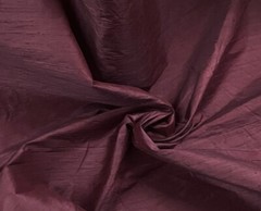 BURGUNDY 100% Silk Dupioni Fabric 54”Wide Sold By The Yard