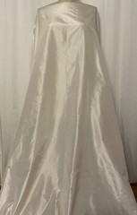 Exquisite 100% Cotton Check ,Grid Pattern White Fabric 2Yds 12 ” Long 42″ Wide