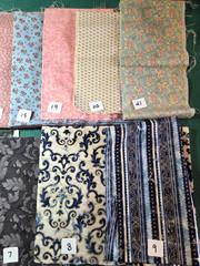 YOUR CHOICE: SCRAPS, FQs 1/4 Yds paisley floral calico cotton quilting Fabric