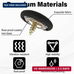 50 Set Car Roof Headliner Repair Kit, Car Ceiling Fabric Repair Kit, 202 Pcs Aut