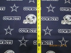 DALLAS COWBOYS NFL 58″ WIDE 100% COTTON 1/2 YARD PIECE BRAND NEW DESIGN