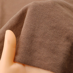 Cotton Knitted Fabric Stretchy Sweater Arms Cuff Leg Rib DIY 7” Length Sew Trim