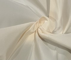 2 Yard Butter cream Silk Taffeta Fabric 54” Width