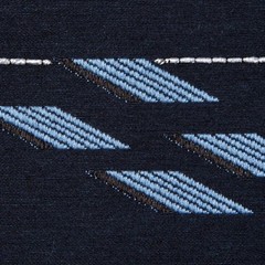 Donghia Modern Art Jacquard Uphol Fabric- Road Runner Marine 2.30 yd 6022135.115