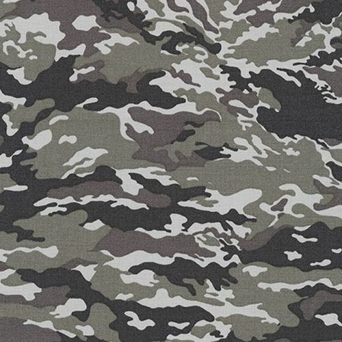 Camouflage By Sevenberry For Robert Kaufman – Grey #D4-3