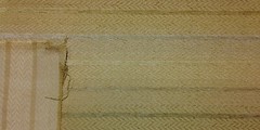 RICHLOOM MONTESSORI BISQUE ZIG ZAG CHENILLE TAN HEAVY FABRIC BY THE YARD 56″W