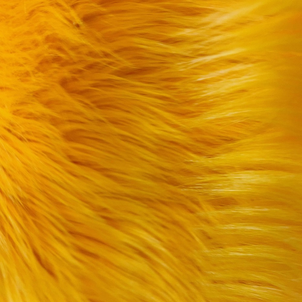 Eden MANGO Shaggy Long Pile Soft Faux Fur Fabric by the Yard