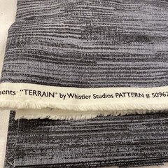 Windham Fabrics Terrain 1 Yard Fabric Cut Charcoal NEW