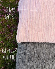 Light Pink Textured Linen Cotton Blended Fabric By 2 Meters.