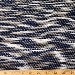 Blue & White Flat (Faux) Boucle – Easy to Work With, Italian Designer Overstock!