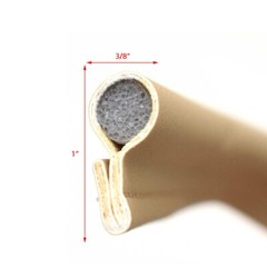 Avalon Boat Puff Cord Welting 077123 | Beige 1 x 3/8 Inch (50 YD)