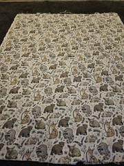 50 X 42 HOBBY LOBBY – FOREST ANIMALS #B101-SLM-P12 FLANNEL (2019)
