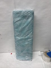 Henry Glass Beige Loops 45in Wide Quilt Back Fabric 100% Cotton Blue