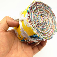 42Pcs 2.4 * 19 Inch Fat Quarter Bundlescotton Jelly Roll Easter Fabric Strips fo