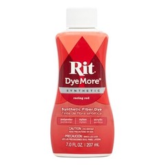 Rit DyeMore Synthetic Fiber Dye 7oz – Racing Red