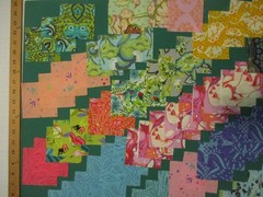 Cotton Quilt Fabric Lot of 85 Squares 3 1/2″ Tula Pink Various Prints