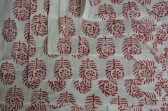 NO TARRIF CHARGES 100%✅ZK_135 Hand Block Floral Print 100%Cotton 10 Yard Fabric#
