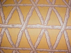 7-1/4Y Groundworks GWF-3328 Crichel Goldenrod Lattice Outdoor Upholstery Fabric