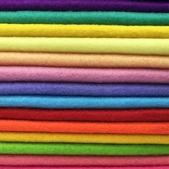 28 PCS 12×12 Inch 1.4mm Thick Soft Felt Fabric Sheet Assorted Color Craft